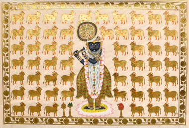 Shreenathji with Golden Cows - III